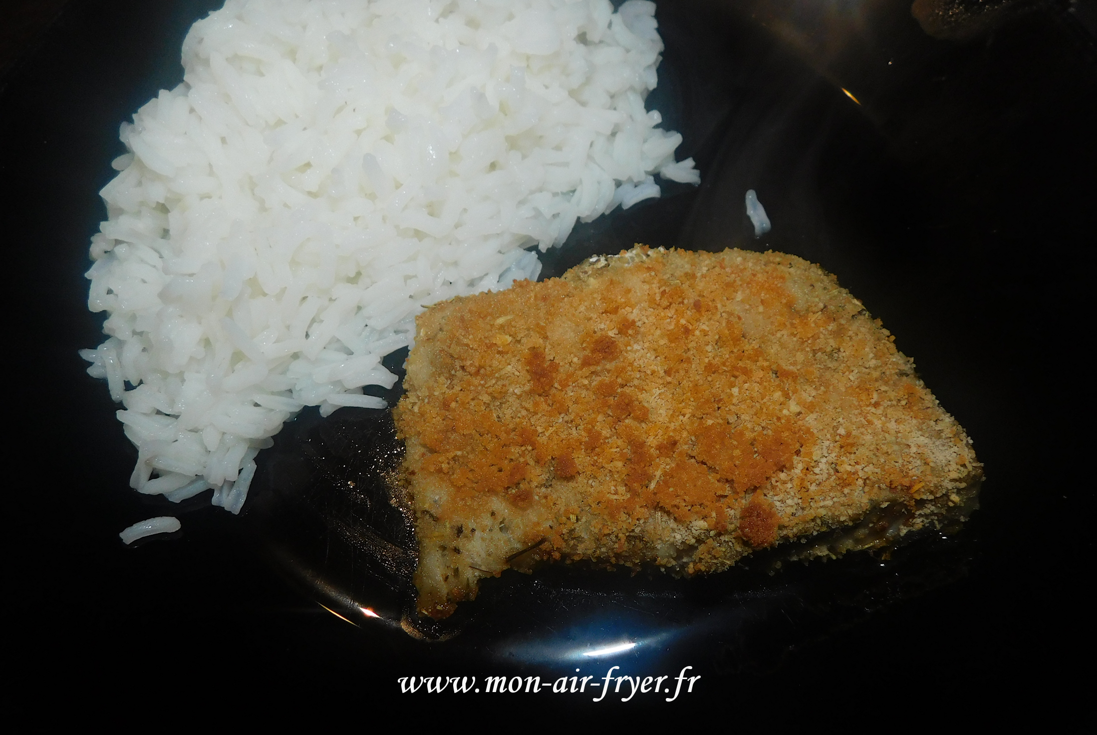 Filets de lieu noir croustillants