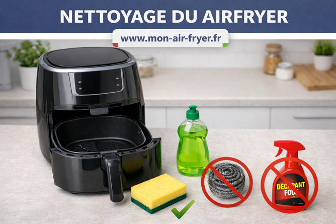 Comment nettoyer efficacement son airfryer sans l’abîmer ?