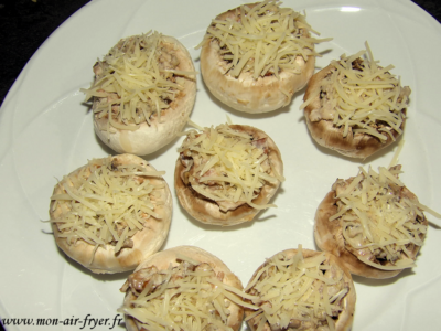 champignons farcis