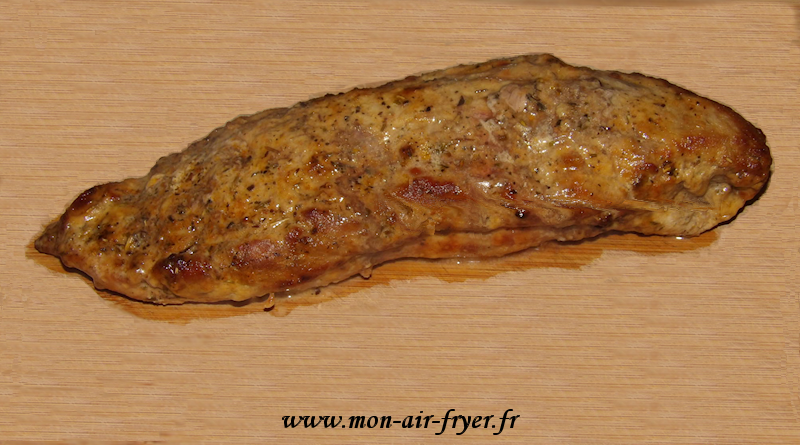Filet mignon de porc Sauce gourmande moutarde au Airfryer