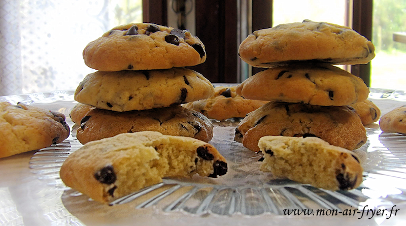 Délicieux Cookies moelleux au Airfryer