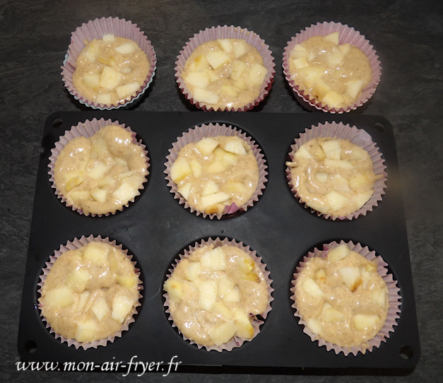 Muffins pomme cannelle