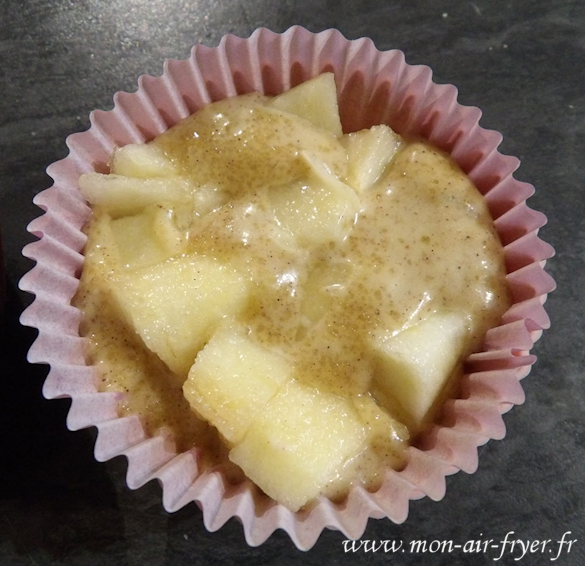 Muffins pomme cannelle