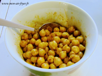 pois chiches grillés