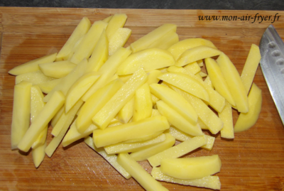 frites maison parfaites à l'airfryer