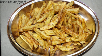 frites maison parfaites à l'airfryer