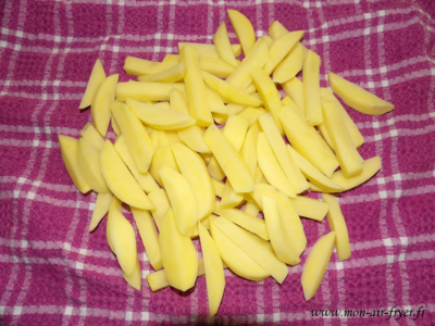 frites maison parfaites à l'airfryer