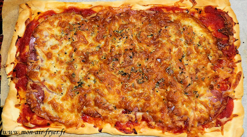 Pizza maison à l&rsquo;airfryer