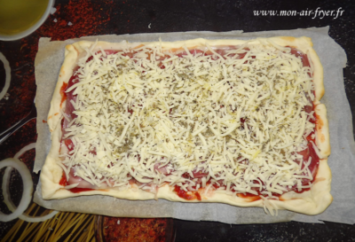 pizza à l'airfryer