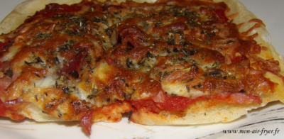 pizza à l'airfryer