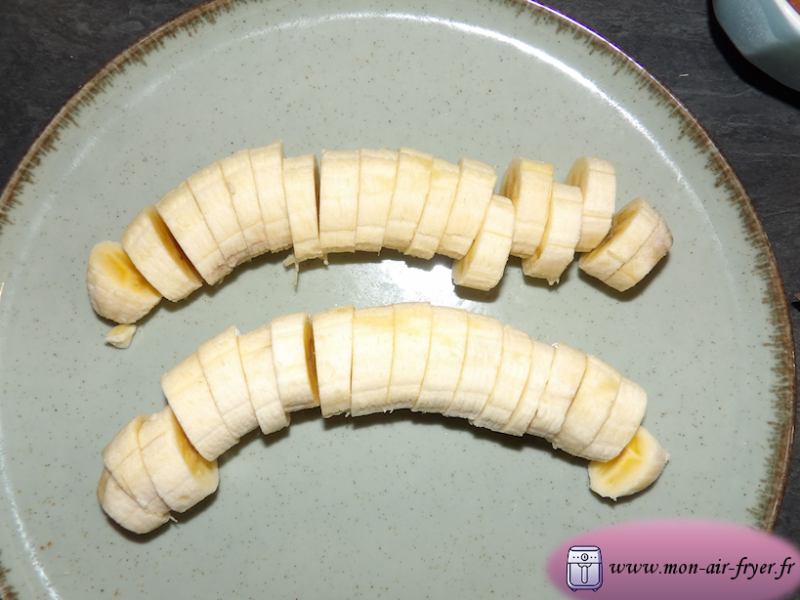 Verrines de bananes caramélisées