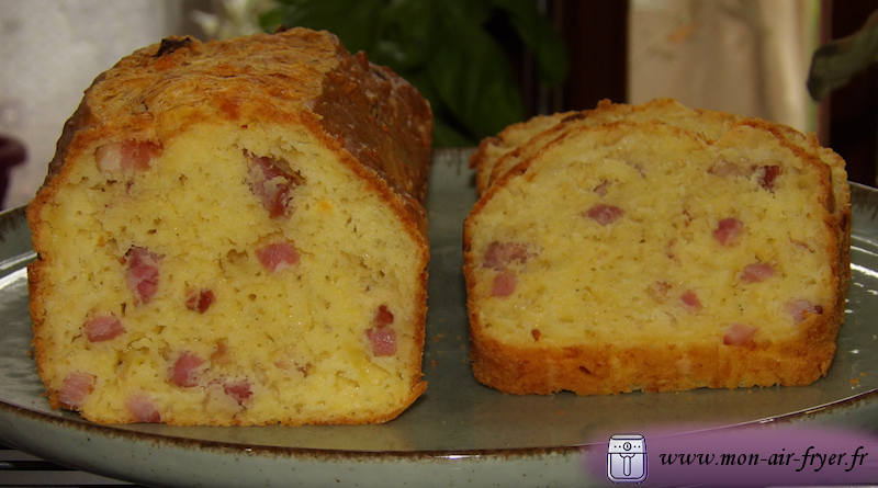 Cake aux lardons à l&rsquo;airfryer