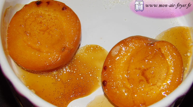 Abricots rôtis à l&rsquo;airfryer