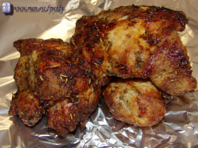 épaule de porc entière à l'airfryer