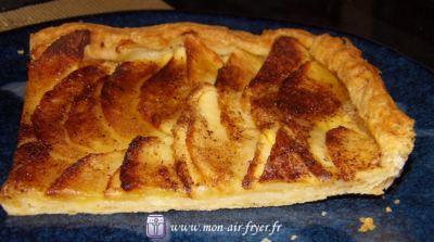 Tarte fine aux pommes à l’airfryer