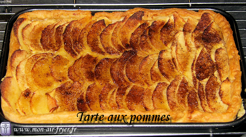 Tarte fine aux pommes à l&rsquo;airfryer