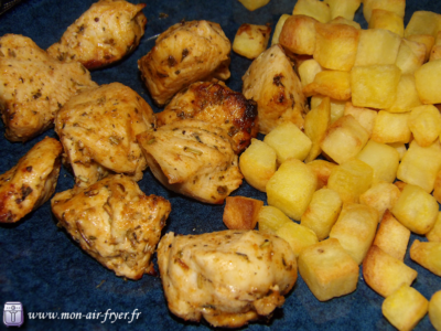 blancs de poulet à l'airfryer
