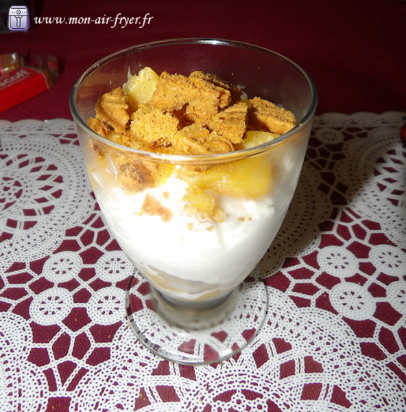 ananas caramélisés à l'airfryer
