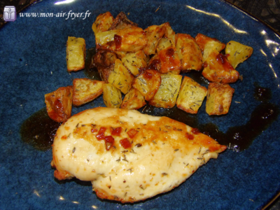 Filets de poulet à l'airfryer