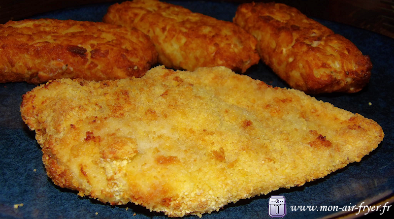 Filets de poulet panés à l&rsquo;airfryer