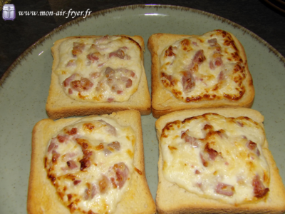 tartines façon flammekueche